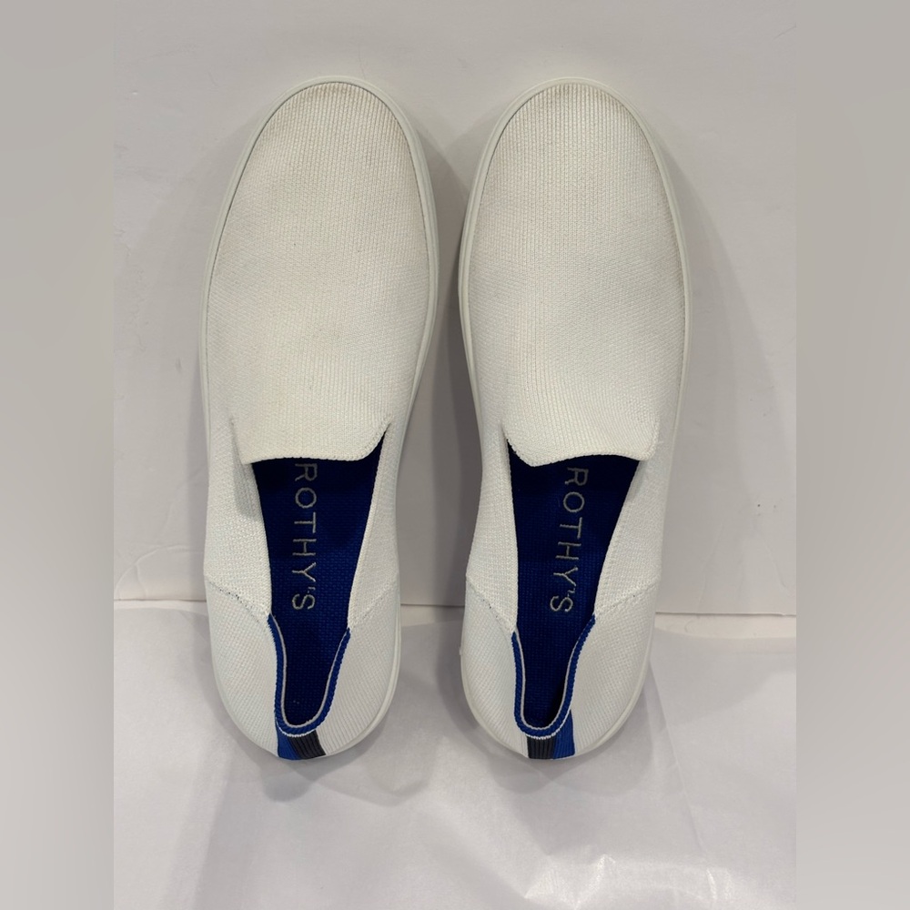 Rothy's The Original Slip On Sneaker in White, size 8.5 - Picture 5 of 7